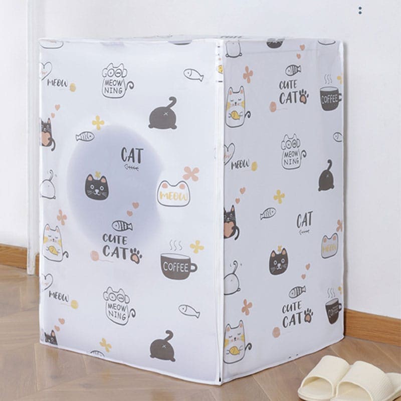 Front Loading Washing Machine Cover For Drum Washing Machine Waterproof Case, Zippered Dust Washing Machine Cover, Dust Protection Waterproof Case Cover, Printed Washing Machine, Washing Machine Protective Coat Front Loading Washing Machine Cover For Drum Washing Machine Waterproof Case, Zippered Dust Washing Machine Cover, Dust Protection Waterproof Case Cover, Printed Washing Machine, Washing Machine Protective Coat